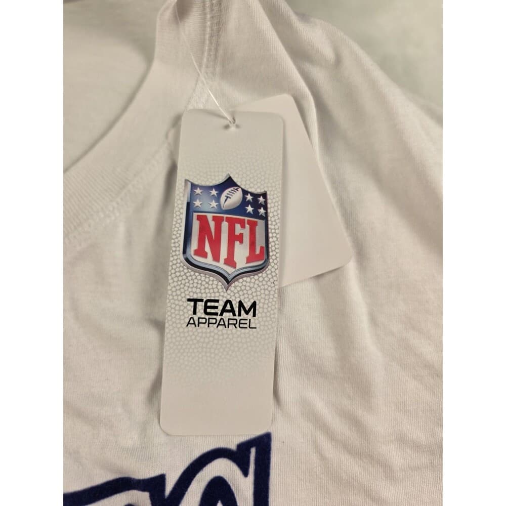 NWT New England Patriots Men's 2XL White‎ Shirt - Thumbnail 2