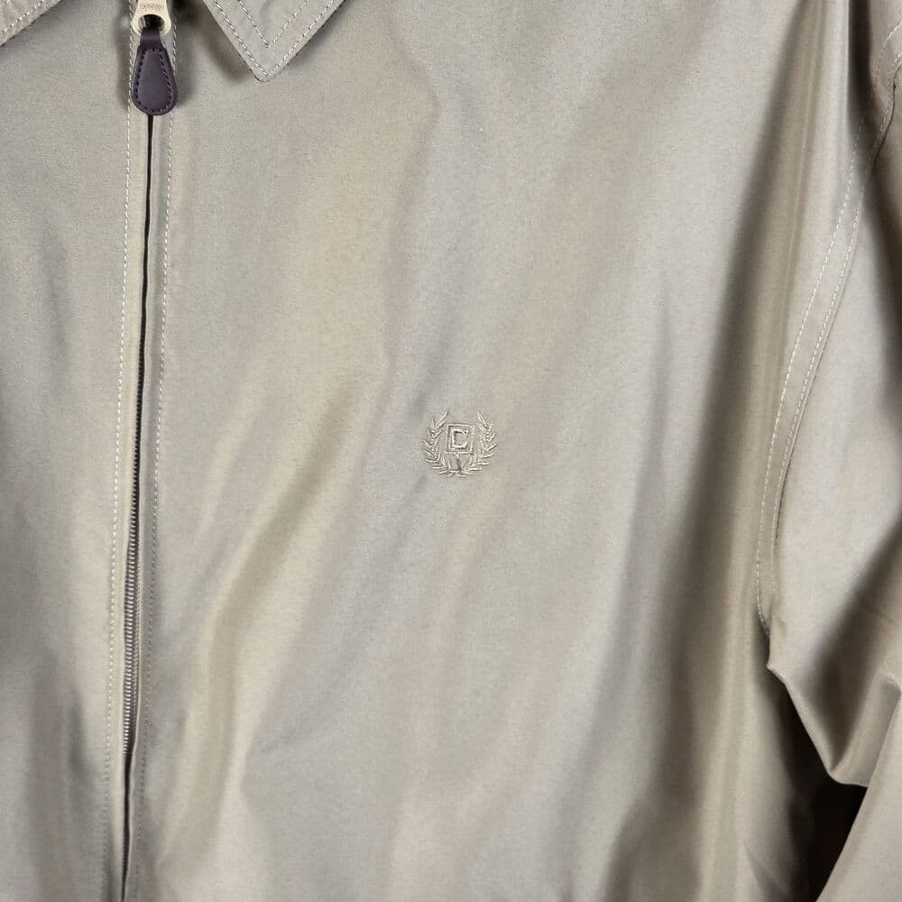 Vintage Chap's Men's Large Tan Long Sleeve‎ Full Zip Jacket - Thumbnail 5