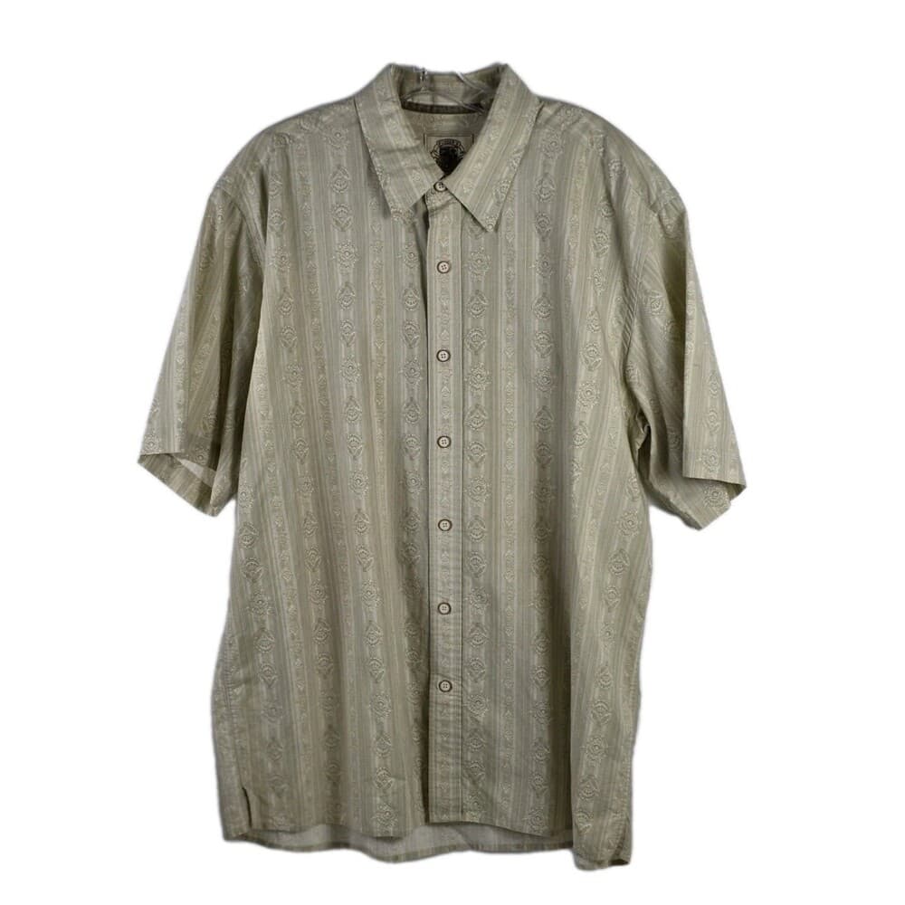 Pusser's West Indies Men's XL Bamboo Blend Hawaiian Button Down Shirt - Thumbnail 13