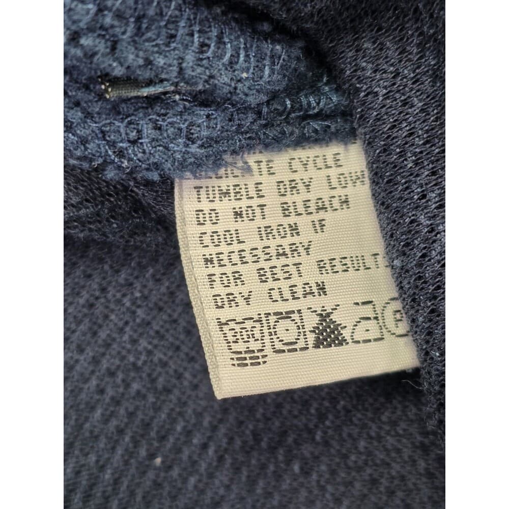 Tommy Bahama Men’s Medium Dark Blue 1/4 Button Short‎ Sleeve Shirt - Thumbnail 3