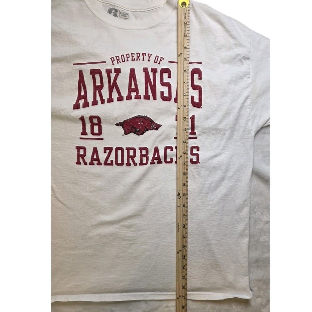 Vintage Men's‎ XL Arkansas Razorbacks Short Sleeve T-Shirt - Thumbnail 6