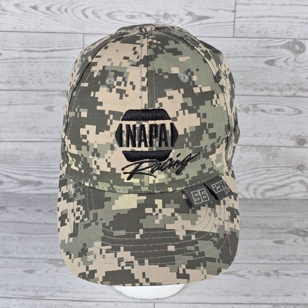 NAPA Racing Camo Martin Truex‎ Jr, & Ron Capps Cap - Thumbnail 8