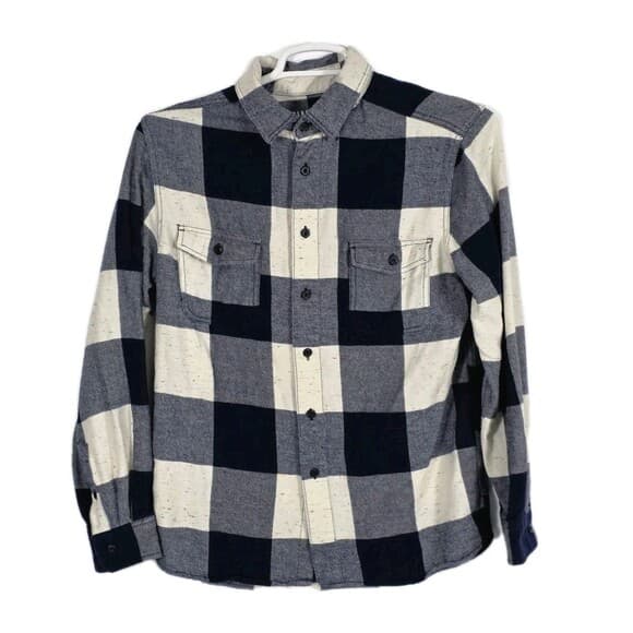 Mossimo‎ Supply Co Women's Medium Flannel Long Sleeve Shirt - Thumbnail 9