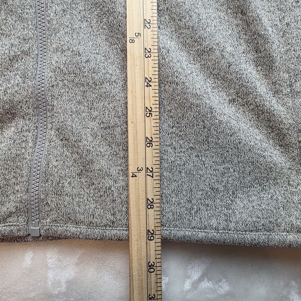 Wrangler Men's XL Gray Fleece‎ Outdoors 1/4 Zip Sweatshirt RN #130273 - Thumbnail 5