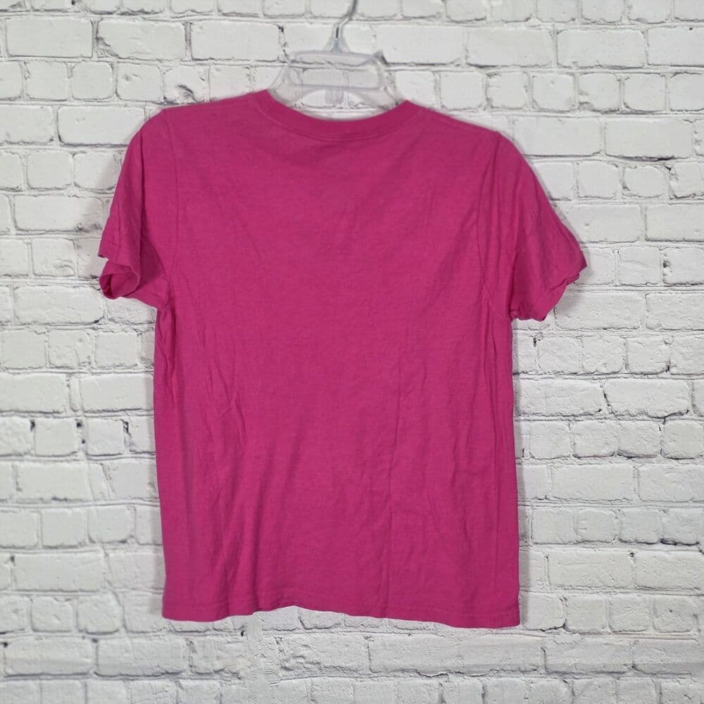 Bucees Youth Large Pink " Happiness , Sunshine & Buc-ees " Short Sleeve T-Shirt - Thumbnail 4