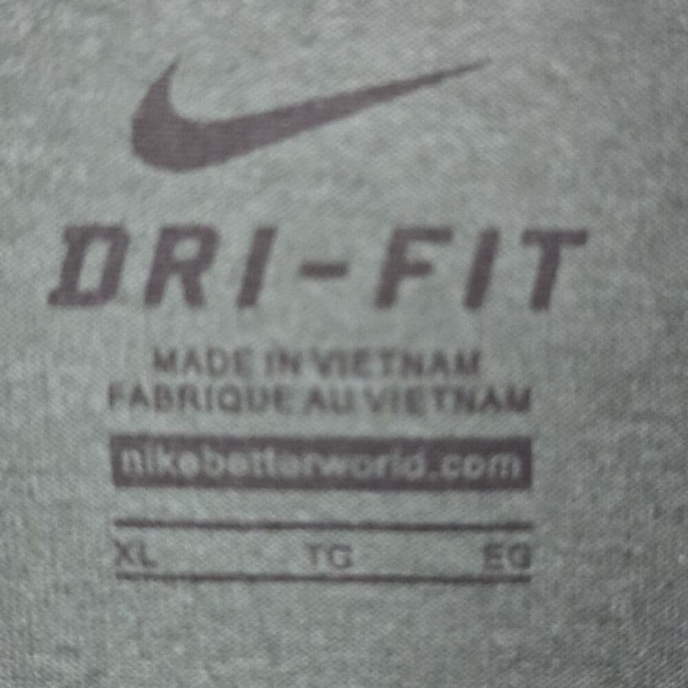 Nike Women's XL Green U of Oregon Dri-Fit V-Neck T-Shirt - Thumbnail 2