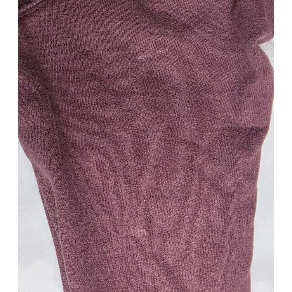 American Eagle Men's Medium Maroon Long Sleeve Sweatshirt - Thumbnail 10