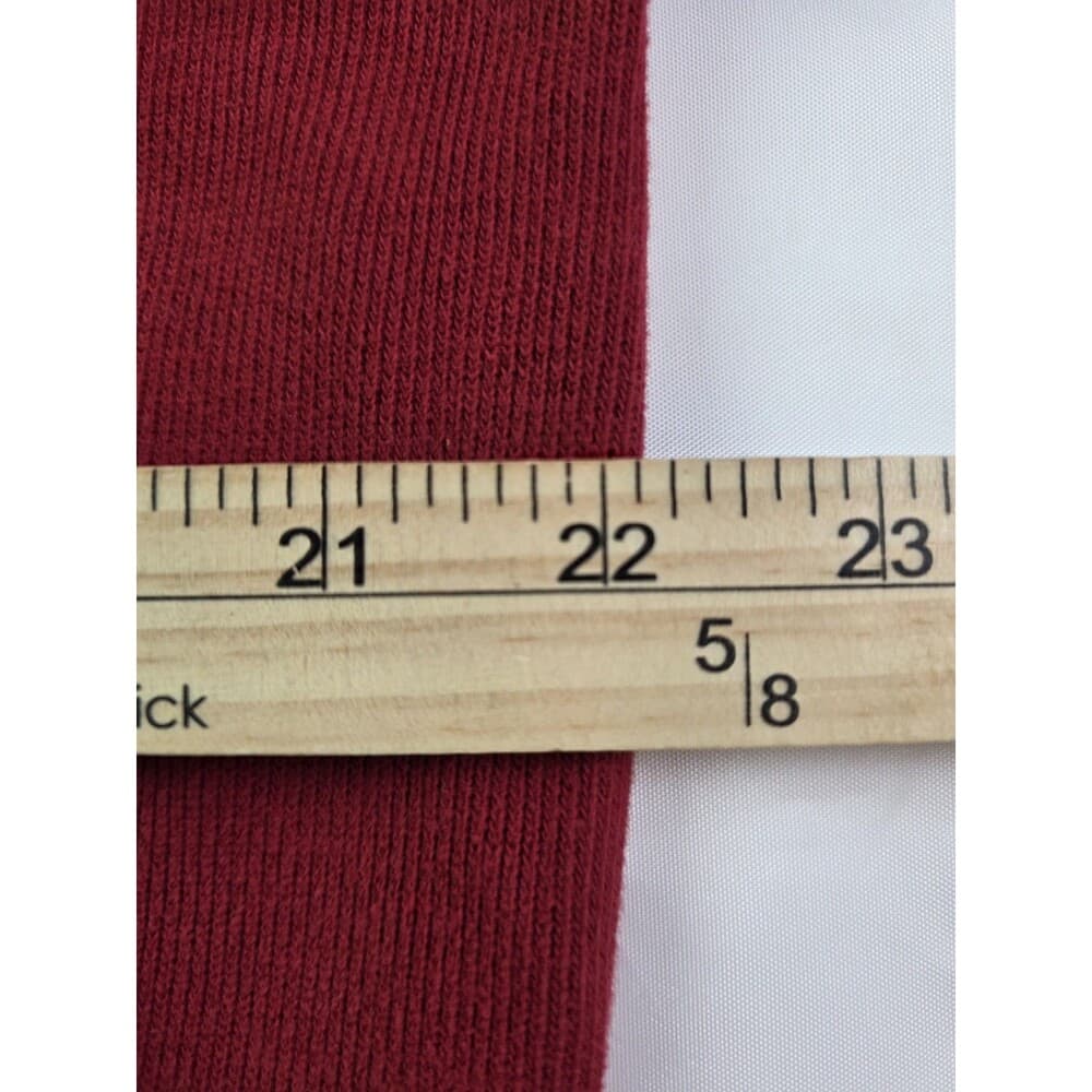 Izod Men's Size XL‎ Red Long Sleeve Solid Shirt - Thumbnail 4