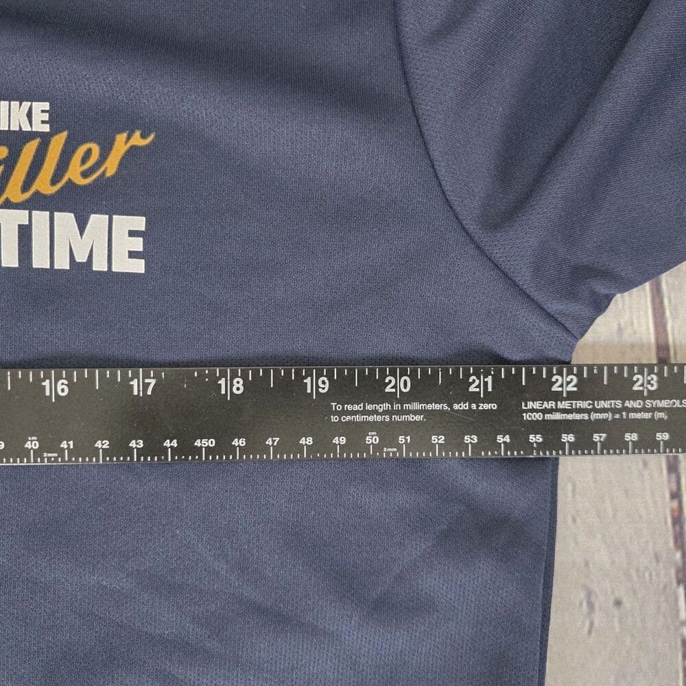 Miller Lite Men's Large Navy Blue Short Sleeve T-Shirt - Thumbnail 3