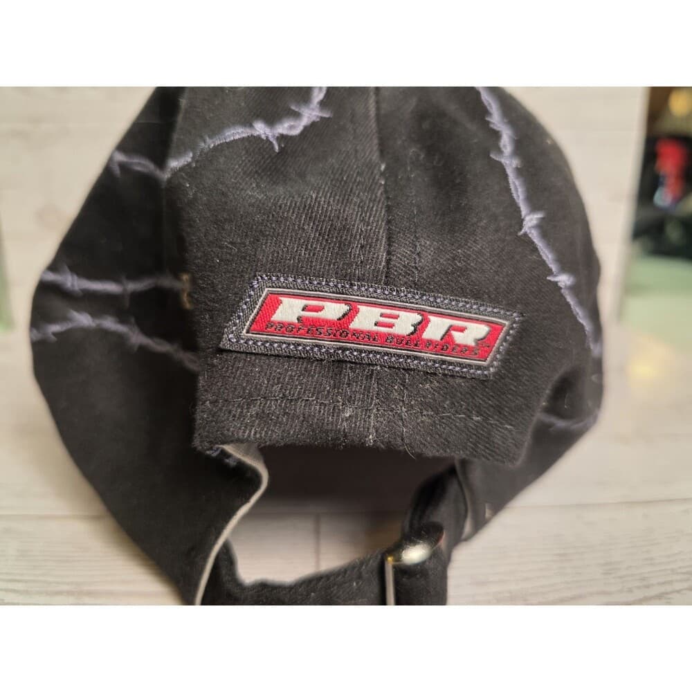 PBR Professional Bull Riding LV 2002 World Championship Grey Adjustable Cap - Thumbnail 3