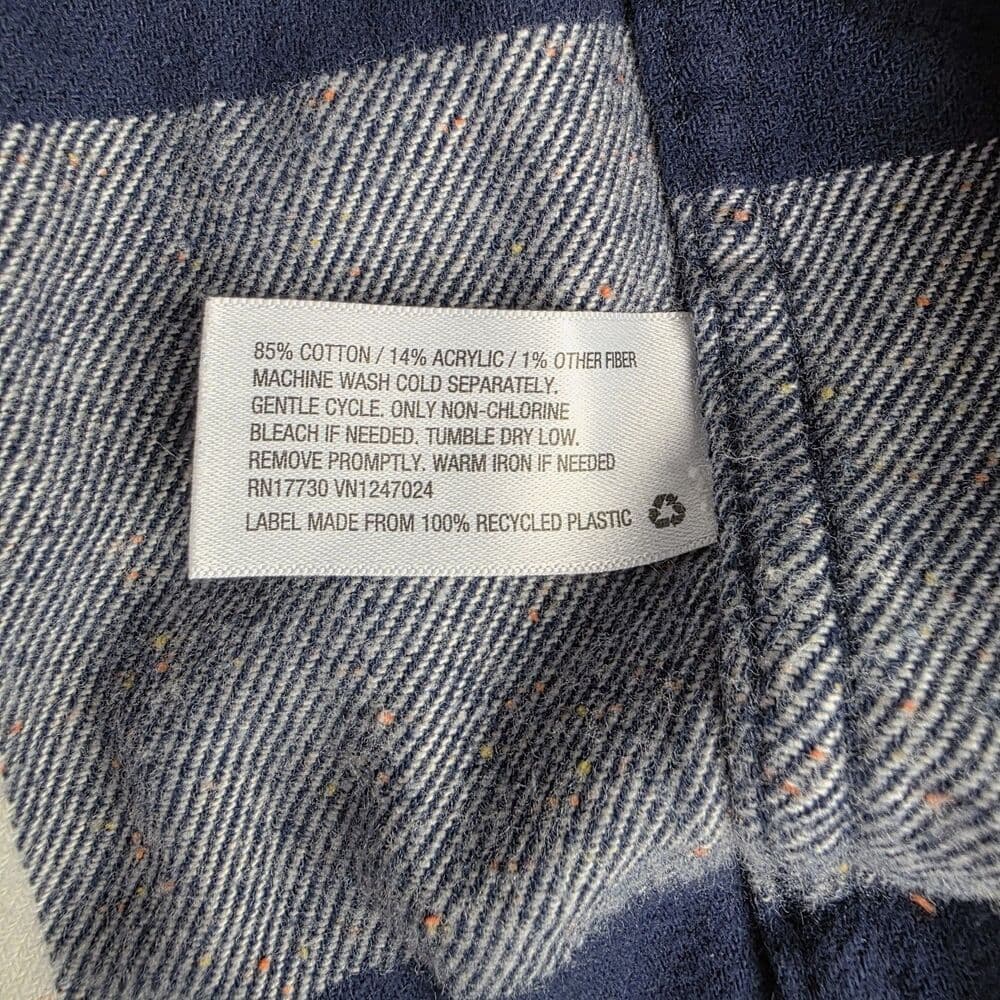 Mossimo‎ Supply Co Women's Medium Flannel Long Sleeve Shirt - Thumbnail 4