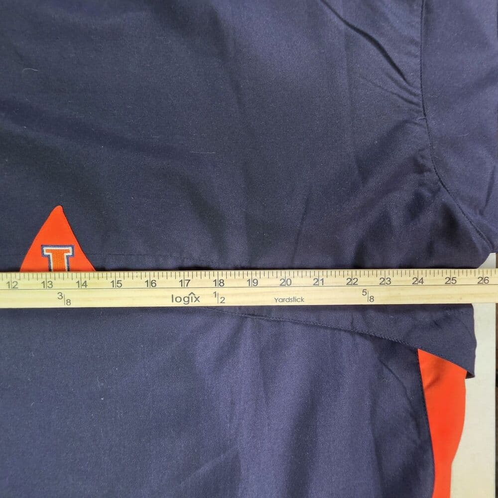 Vintage Sportco Authority XL University Of Illinois Pullover Windbreaker - Thumbnail 6