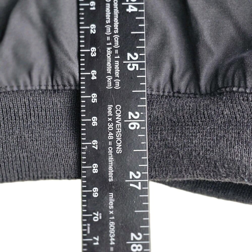 Vintage IZOD Men's Large Black Nylon Golf Mesh‎ Lined Windbreaker Vest - Thumbnail 7