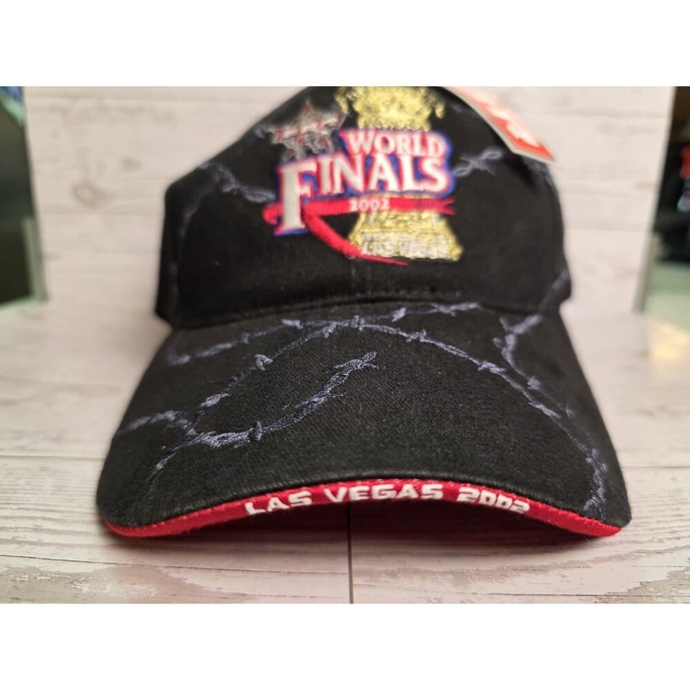 PBR Professional Bull Riding LV 2002 World Championship Grey Adjustable Cap - Thumbnail 2
