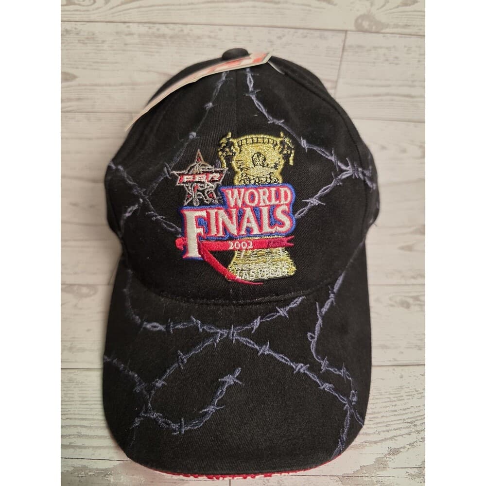 PBR Professional Bull Riding LV 2002 World Championship Grey Adjustable Cap - Thumbnail 6