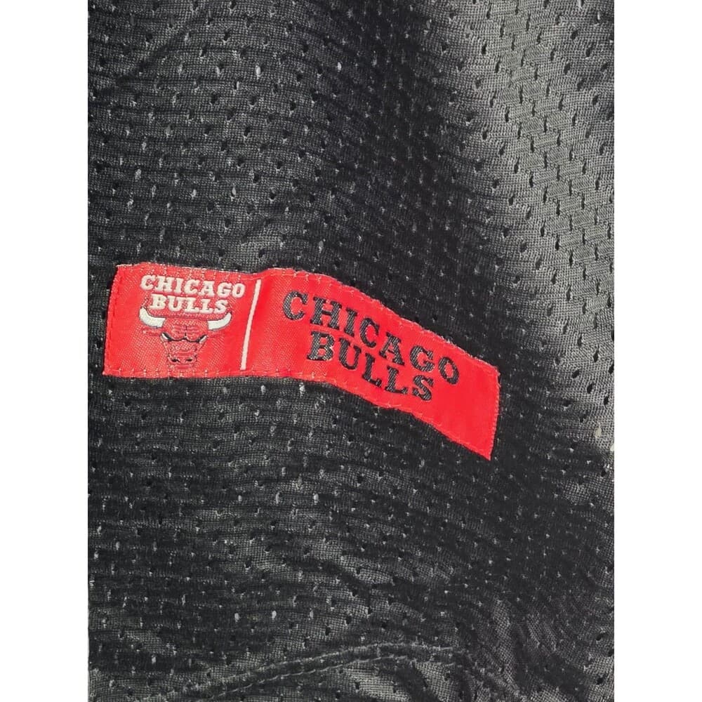 Chicago Bulls Men’s Large Mesh NBA Button Up‎ Jersey - Thumbnail 2