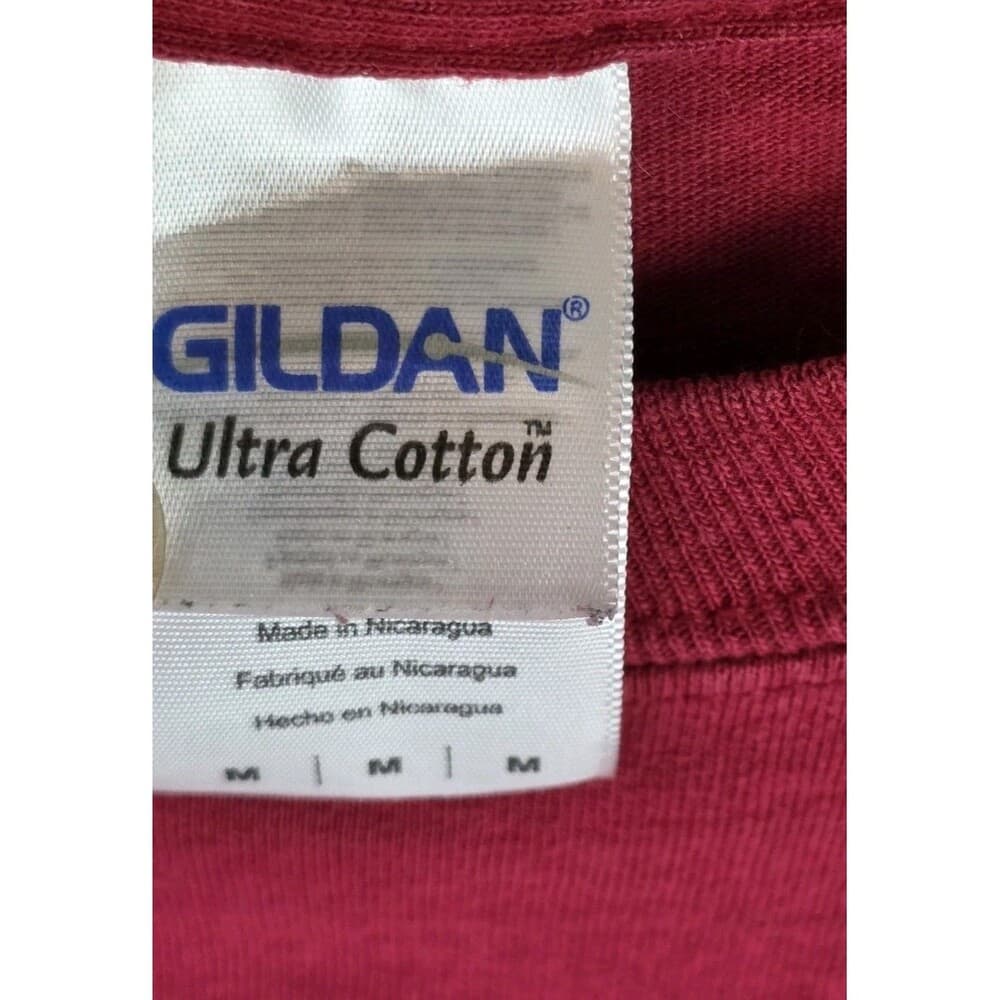 Girlie Girl‎ Original Women's Medium Red Long Sleeve T-Shirt - Thumbnail 4