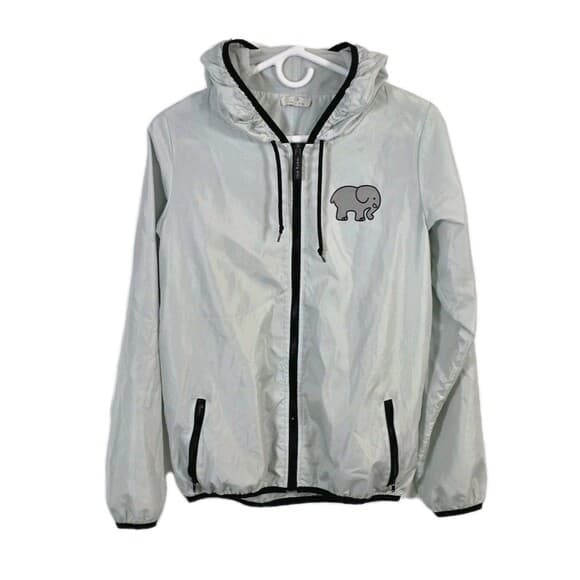 Ivory Ella Women's Small Windbreaker - Thumbnail 10