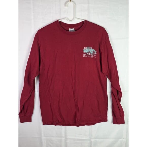 Girlie Girl‎ Original Women's Medium Red Long Sleeve T-Shirt - Thumbnail 8