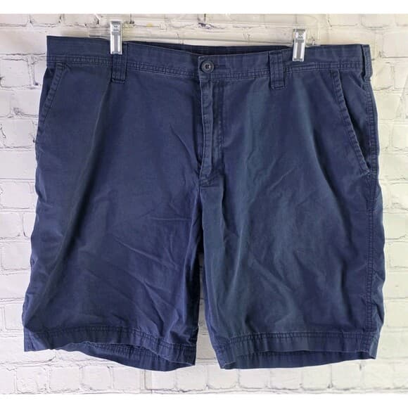 Columbia Men's Size 38 Navy Blue Casual Shorts 10" Inseam - Thumbnail 12