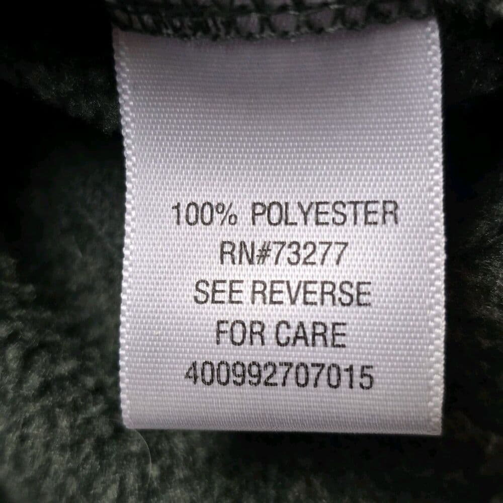 Croft & Barrow Men's Large Olive Green 1/4 Zip Long Sleeve Pullover - Thumbnail 3