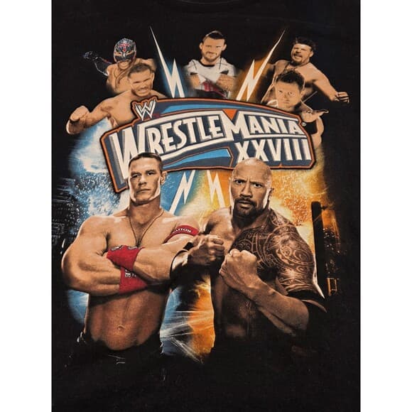 WWE WrestleMania XXVIII Graphic Tee Unisex Kids Size‎ 14-16 - Thumbnail 6
