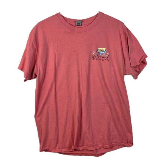Girlie Girl Women's Large Pink "Call Me Butter‎ Cause I'm On A Roll " T-Shirt - Thumbnail 9