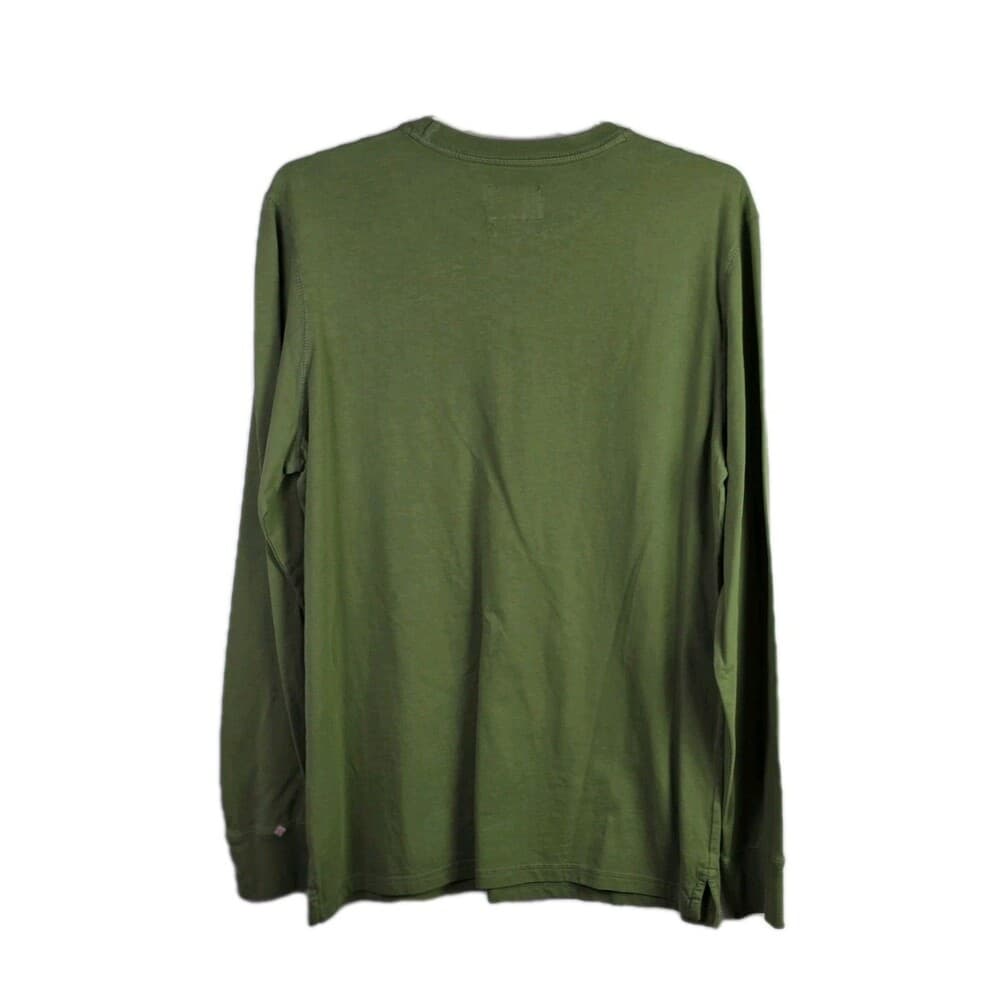 Goodfellows Men's Medium Green Knit Long Sleeve Shirt - Thumbnail 7