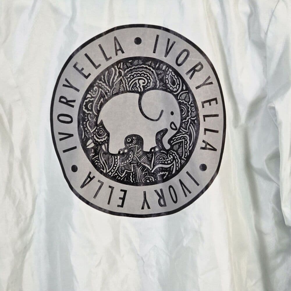 Ivory Ella Women's Small Windbreaker - Thumbnail 7