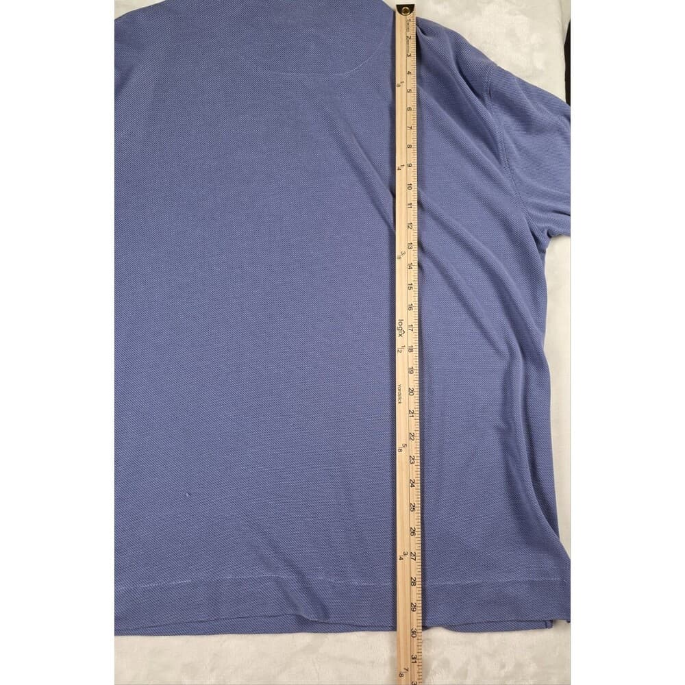 Nat Nast‎ Mens Size XXL 1/4 Zip Cotton Pullover With FLaws - Thumbnail 8