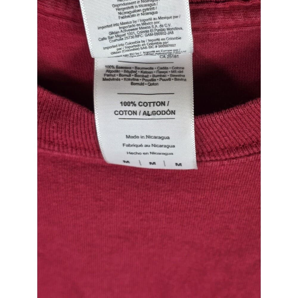 Girlie Girl‎ Original Women's Medium Red Long Sleeve T-Shirt - Thumbnail 3