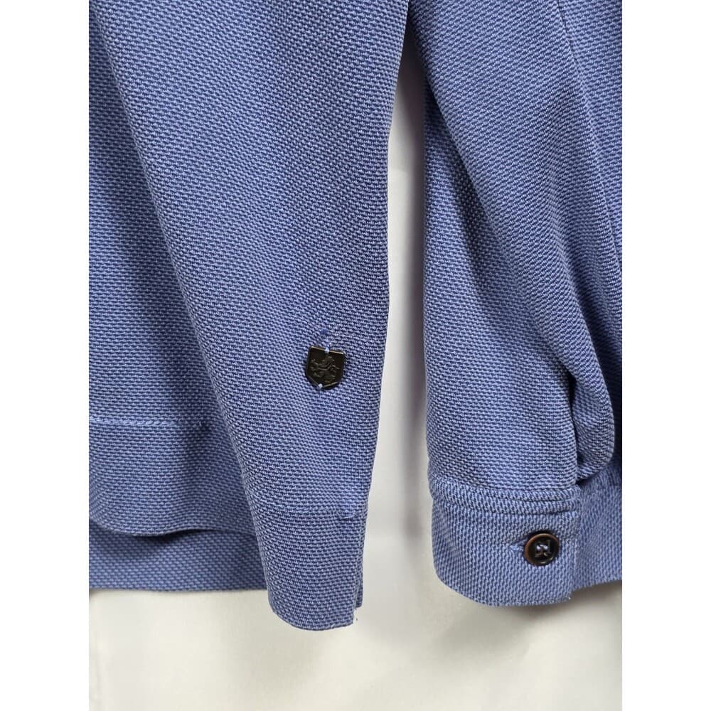 Nat Nast‎ Mens Size XXL 1/4 Zip Cotton Pullover With FLaws - Thumbnail 2