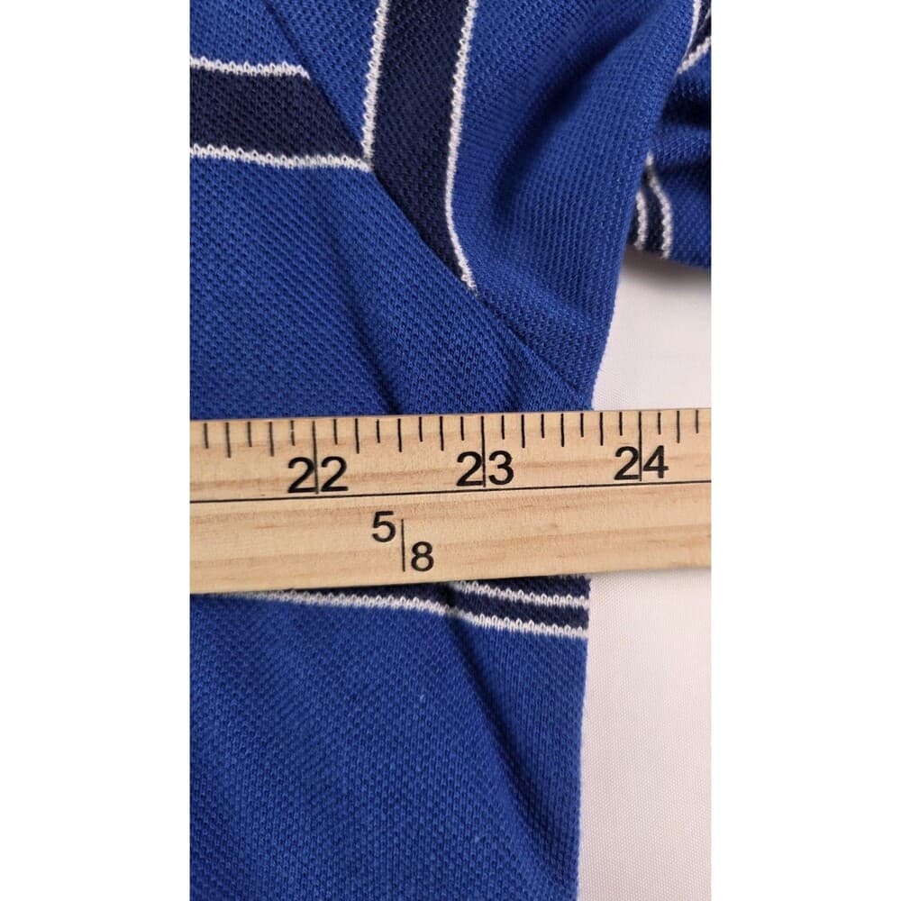 CHAPS Men's XL‎ Light Blue Polo Golf Short Sleeve Shirt - Thumbnail 4