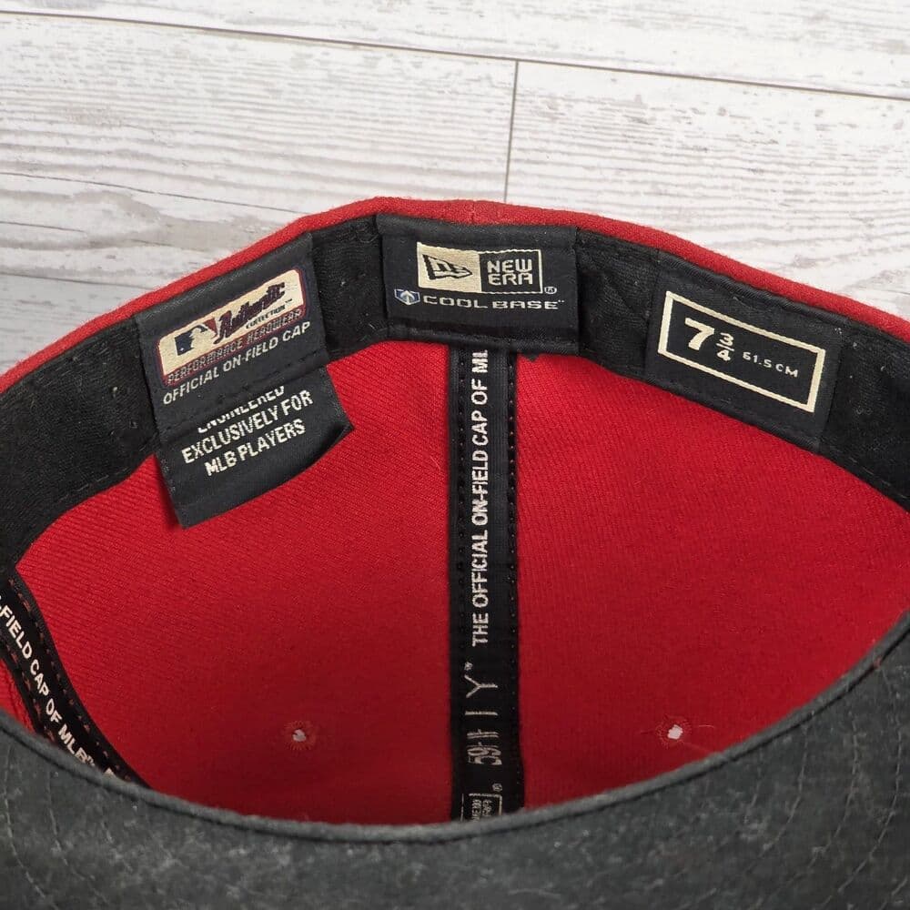 New Era59FIFTY Red St. Louis Cardinals Official MLB 7 3/4 Baseball Cap - Thumbnail 5
