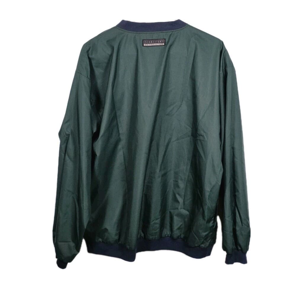 Forrester's Outerwear‎ Men’s XXL Green V-Neck Golf Windbreaker - Thumbnail 4