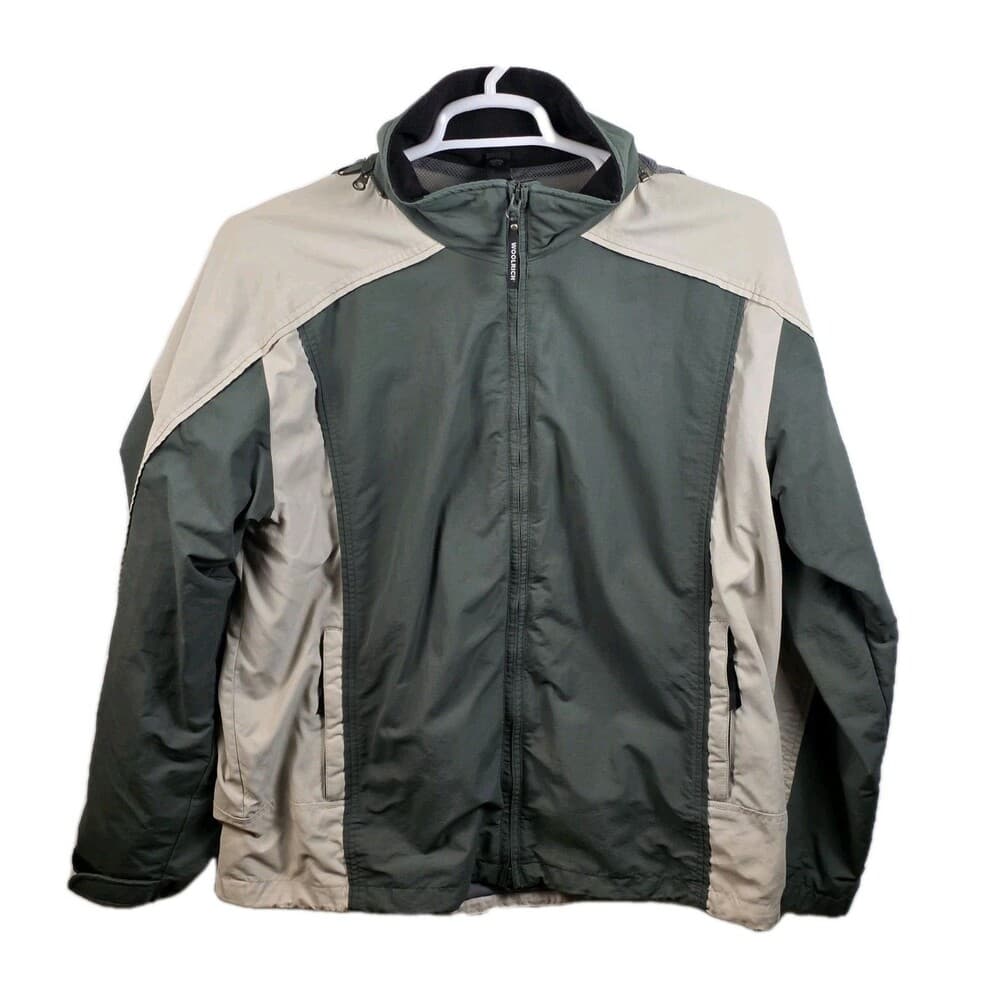 Woolrich Juniper 3 In‎ 1 Men's Large Jade Beige Fleece Liner Winter Jacket... - Thumbnail 12