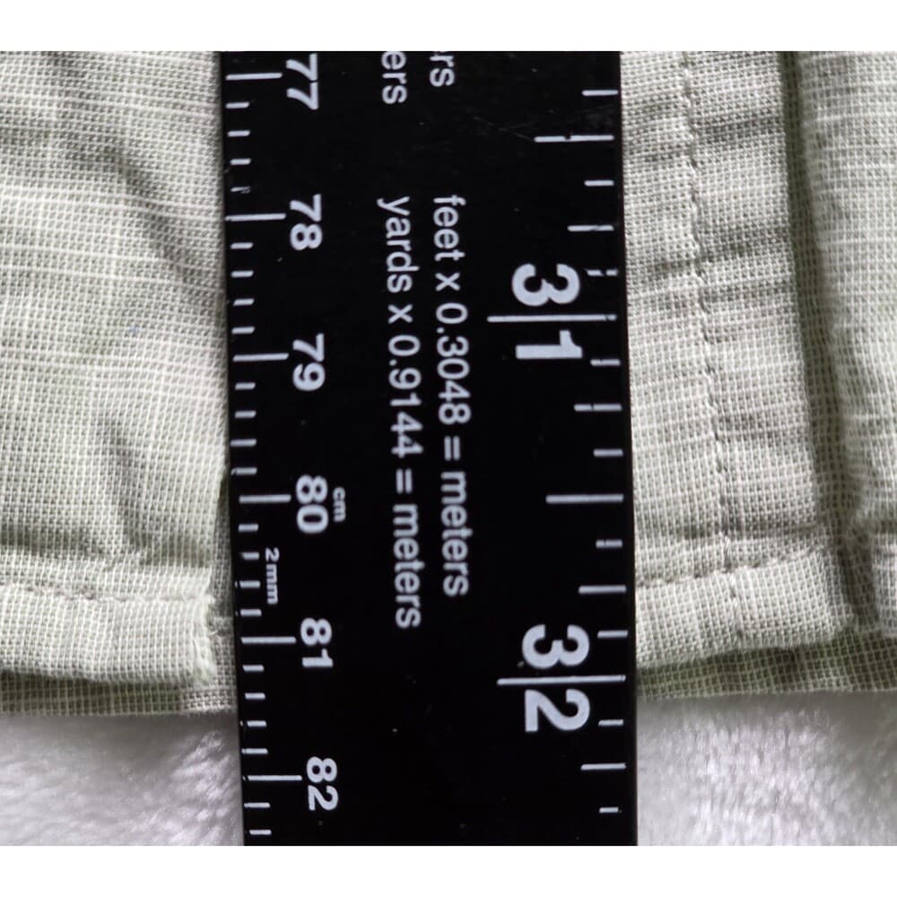 Weatherproof Men's XL Olive Green Short Sleeve Button Down Shirt - Thumbnail 8
