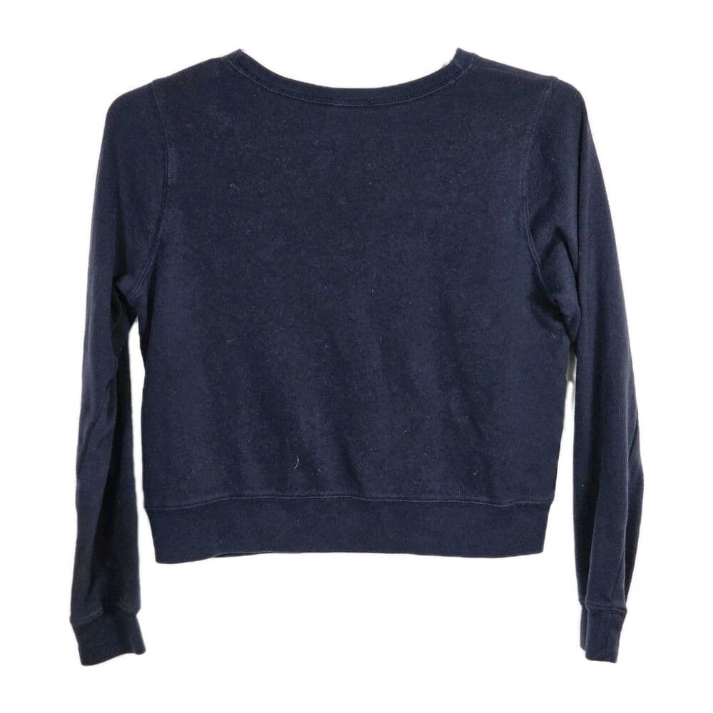 Abercrombie Womans Medium Navy‎ Blue Sweatshirt - Thumbnail 3