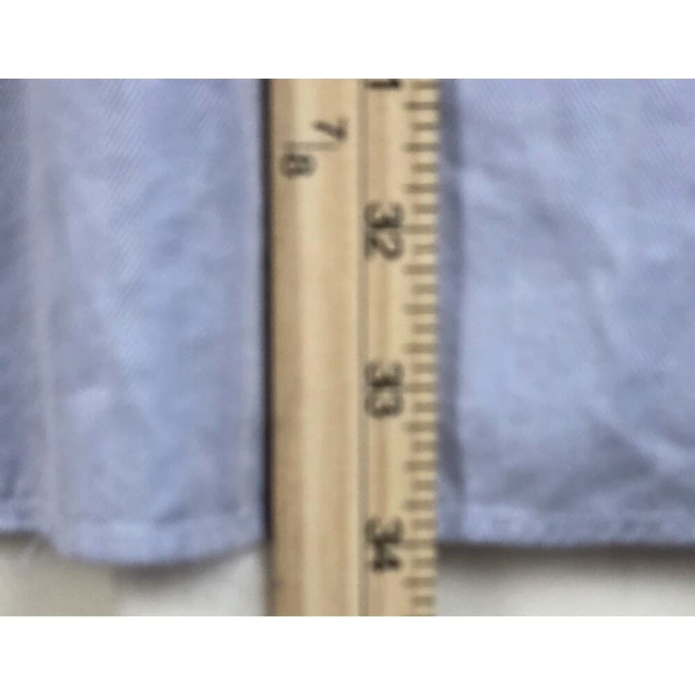 Daniel Cremieux Men's 17 - 33 Blue‎ Shirt with Pinstripes - Thumbnail 7