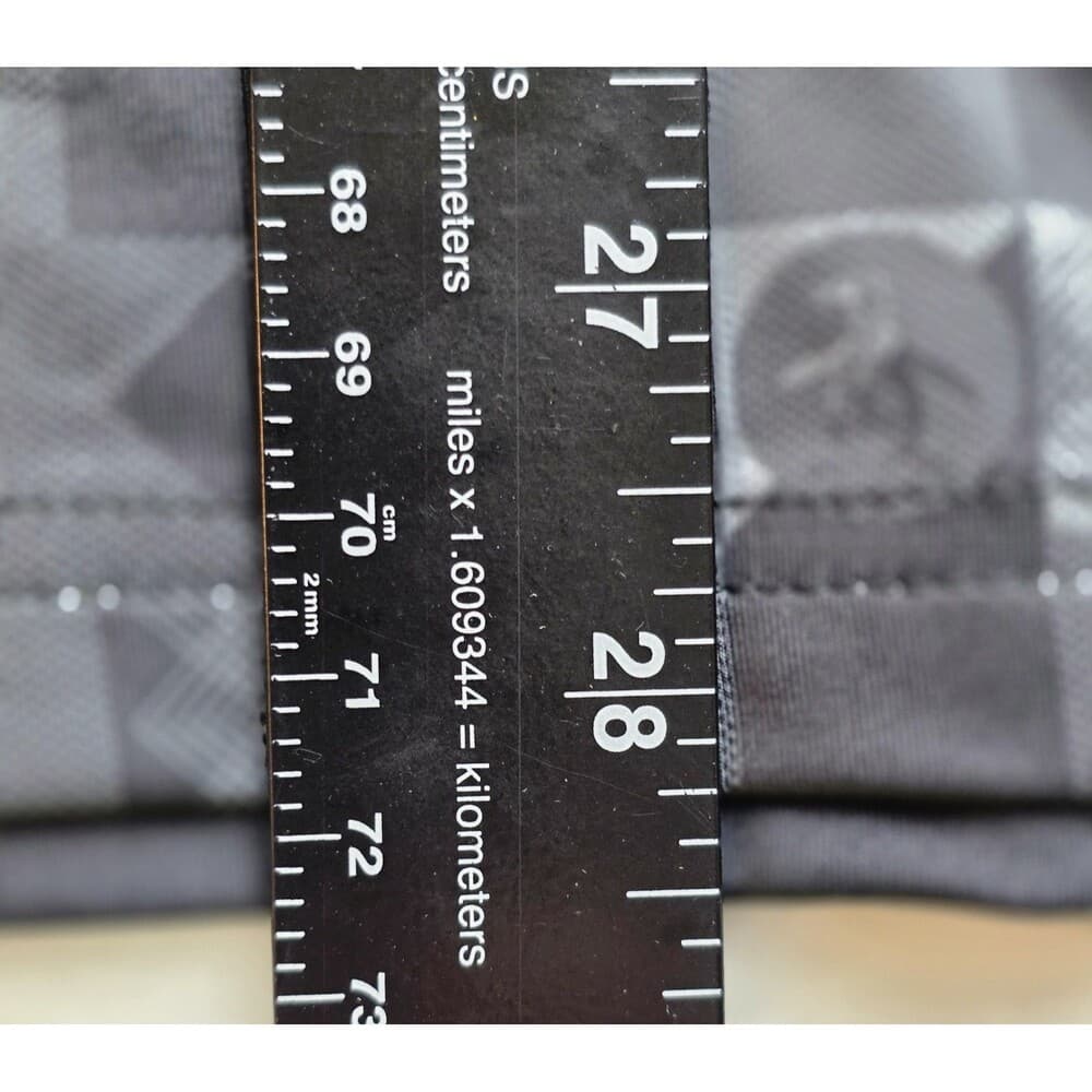 Original Penguin Men's‎ Medium Black / Gray Golf Short Sleeve Shirt - Thumbnail 6