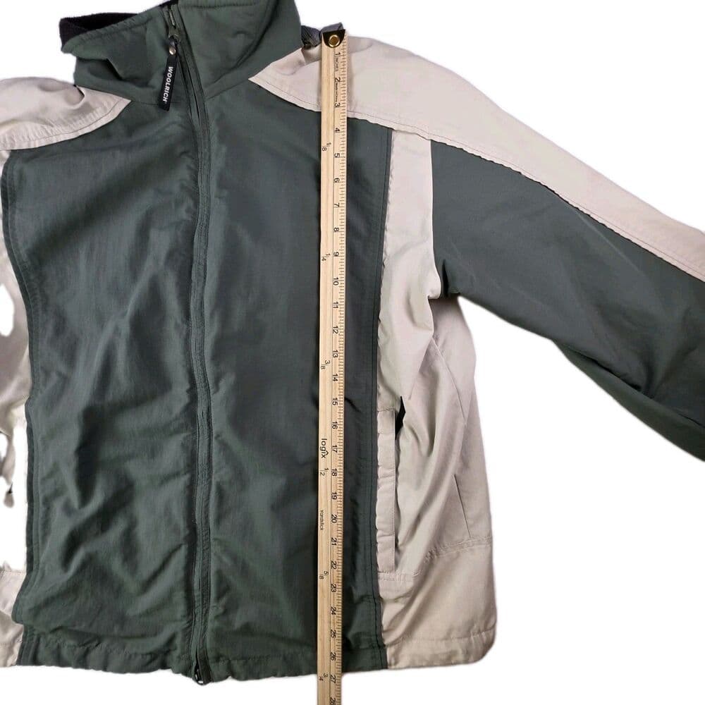 Woolrich Juniper 3 In‎ 1 Men's Large Jade Beige Fleece Liner Winter Jacket... - Thumbnail 10