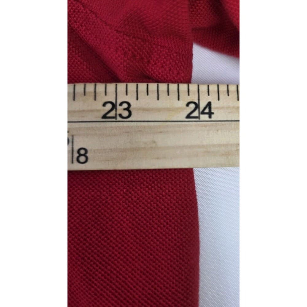 Izod‎ Heritage Men's XL Red Short Sleeve Polo Shirt - Thumbnail 5