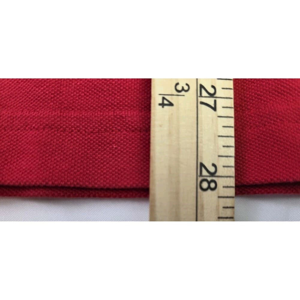 Izod‎ Heritage Men's XL Red Short Sleeve Polo Shirt - Thumbnail 6