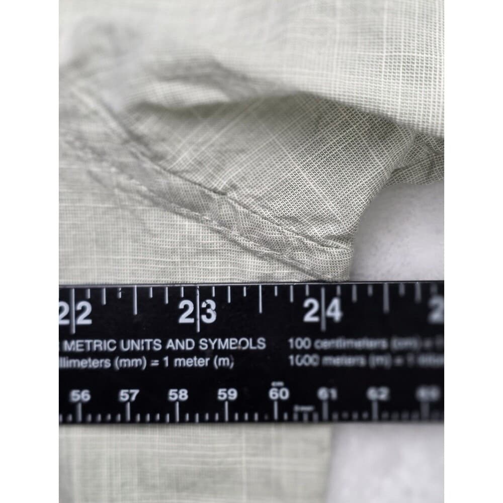 Weatherproof Men's XL Olive Green Short Sleeve Button Down Shirt - Thumbnail 6
