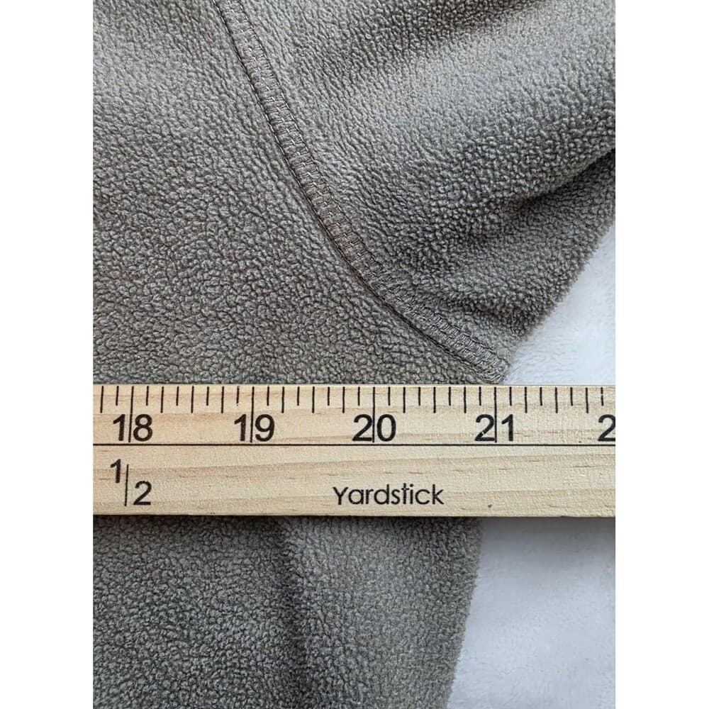 Columbia Fleece Men's Large Gray‎ 1/2 Zip Pullover - Thumbnail 5