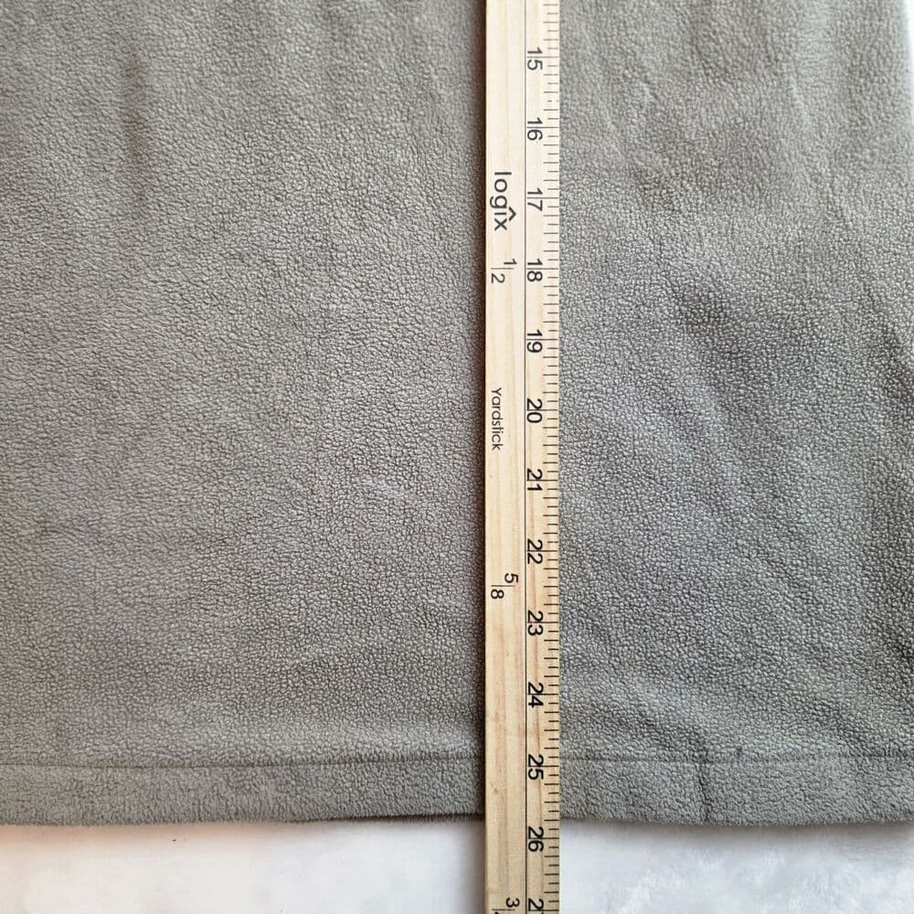 Columbia Fleece Men's Large Gray‎ 1/2 Zip Pullover - Thumbnail 8