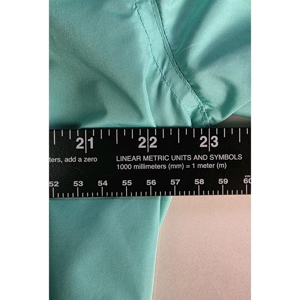 Lauren James Women's Large Aqua 1/2 Zip Pullover - Thumbnail 3