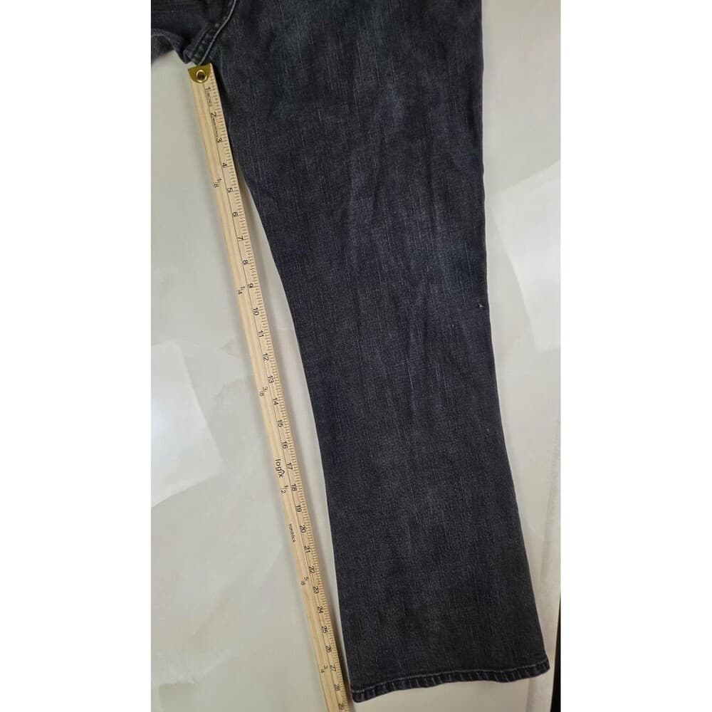 Lauren Ralph Lauren Women's Sz‎ 12 Classic Bootcut Black Denim Jeans - Thumbnail 8