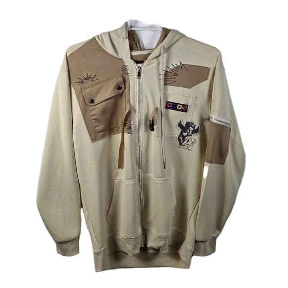 Demolition‎ Men's XL Tan Multicolored Full Zip Jacket - Thumbnail 10