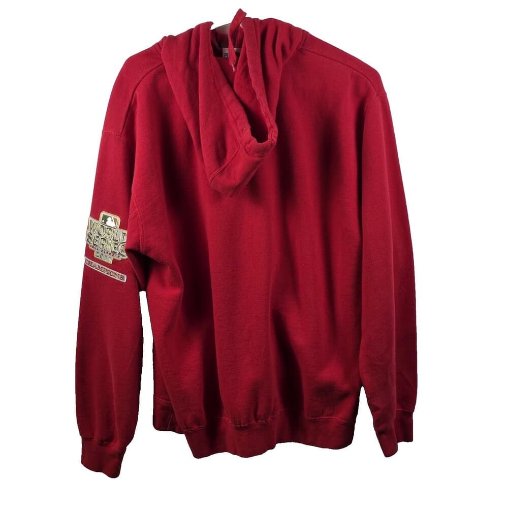Majestic Men's XL St. Louis Cardinals 2011 World‎ Series Champions Hoodie - Thumbnail 5